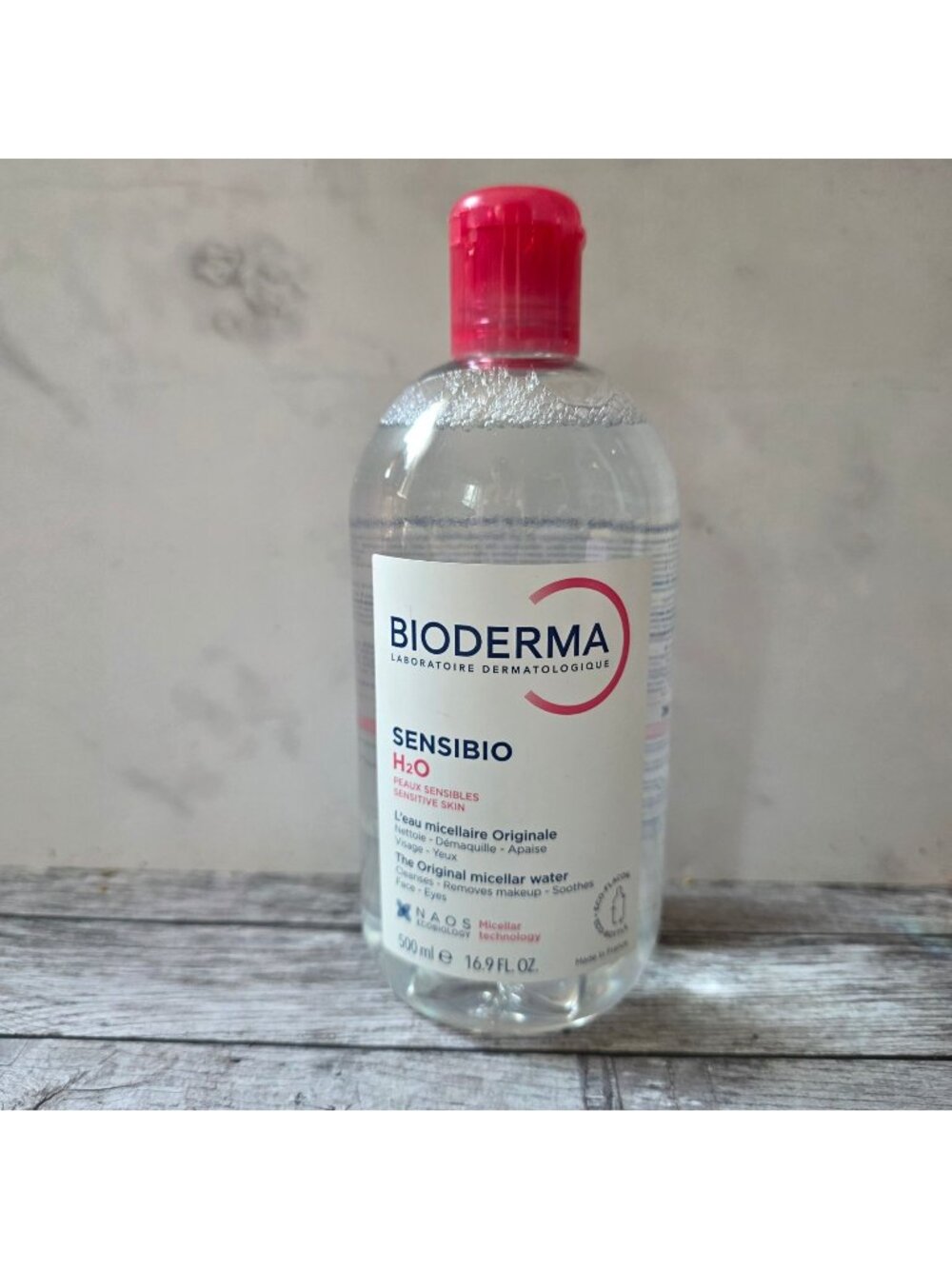 Bioderma Sensibio H2O Micellar Water For Sensitive Skin 500ml 16.9 Fl Oz